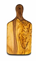 Kleines Schneidebrett Olivenholz Holz Ca. 21Cm KüChenbrett Brotzeit Schneidbrett