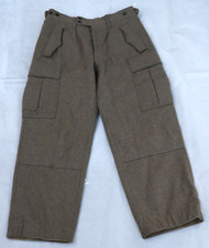 Vintage 1960s Wilhelm Schwarz military wool pants 31W x 28.5L