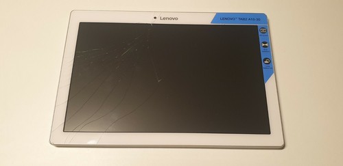 Tablette Lenovo TAB 2 TB2-X30F - Vitre tactile fendue, utilisable en l'état - HS - Photo 2/12