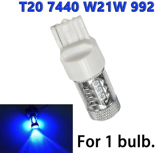YAN T20 7440 7441 W21W 33-LED Super Bright White Turn Signal Bulb – Rear