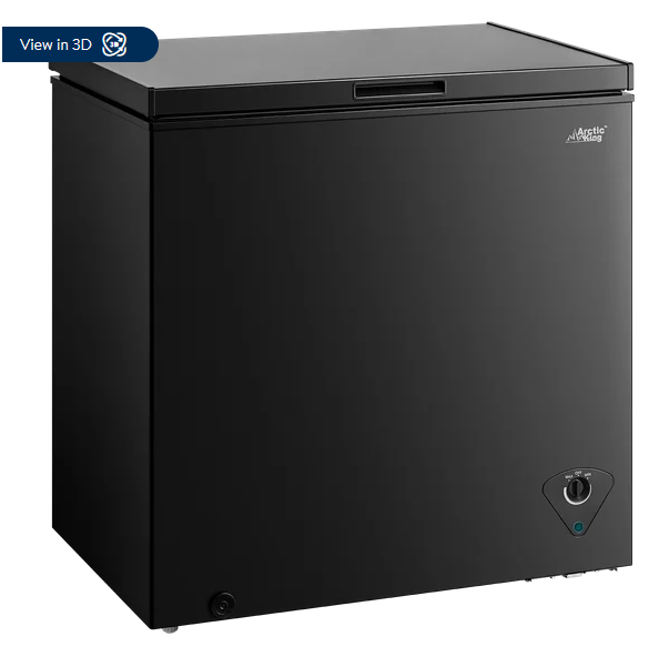 7 Cu ft Chest Freezer, Black eBay