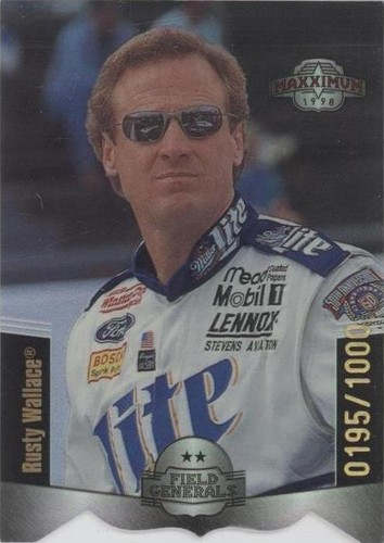【PSA9】ラスティ・ウォレス① 1998 Maxximum #77 Rusty Wallace | eBay