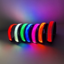 Arm Band / Ankle Led Running, rechargeable , Red, Blue, Yellow, Green, Pink, etc