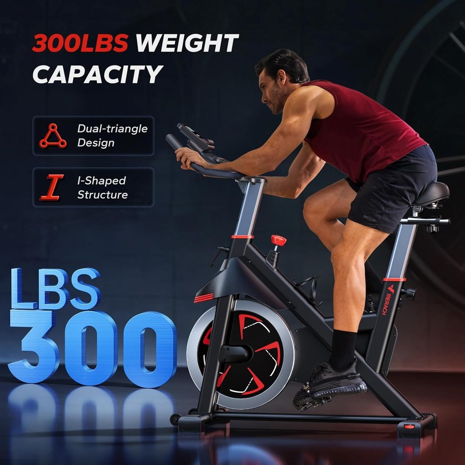 Merach S38 MERACH S38 Indoor Magnetic Stationary Exercise Bike with Exclusive App ...