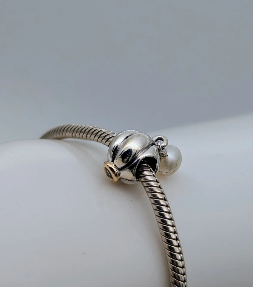 Pandora Charm Armband 925 ALE-14k Gold  für Pandora Armbänder #442 - Bild 2 von 4