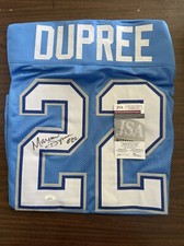 Marcus Dupree Autograph New Orleans Breakers USFL Jersey JSA Authentic J86