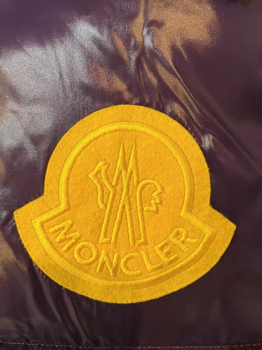 Moncler Genius 1952 Lorent Double Hood Vest Purple Yellow Moncler Genius 1952 Lorent Double Hood Vest Purple Yellow