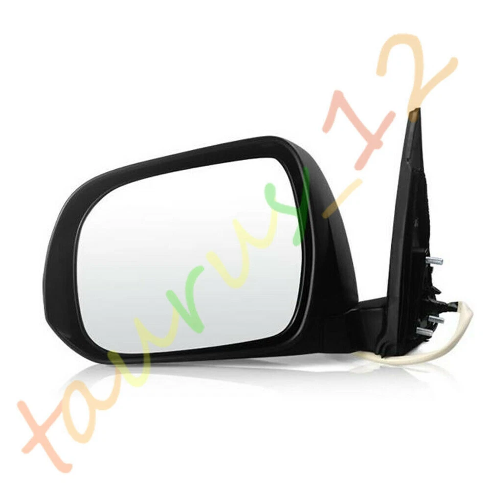 √ Conjunto de espejo retrovisor lateral izquierdo negro 7 pines para Toyota Highlander 2009-2013 Foto 3 de 4