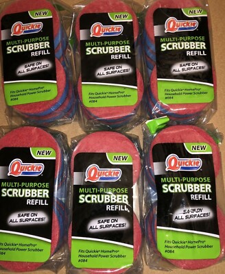 36 Quickie Multi Purpose Refill Scrubber Sponge Home Pro #084 - 36 Scrubbers