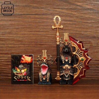 Leyile Crocoldilopolis Custom Printed Minifigure & Accessories