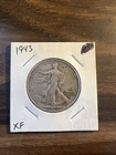 1943 Walking Liberty Half Dollar XF