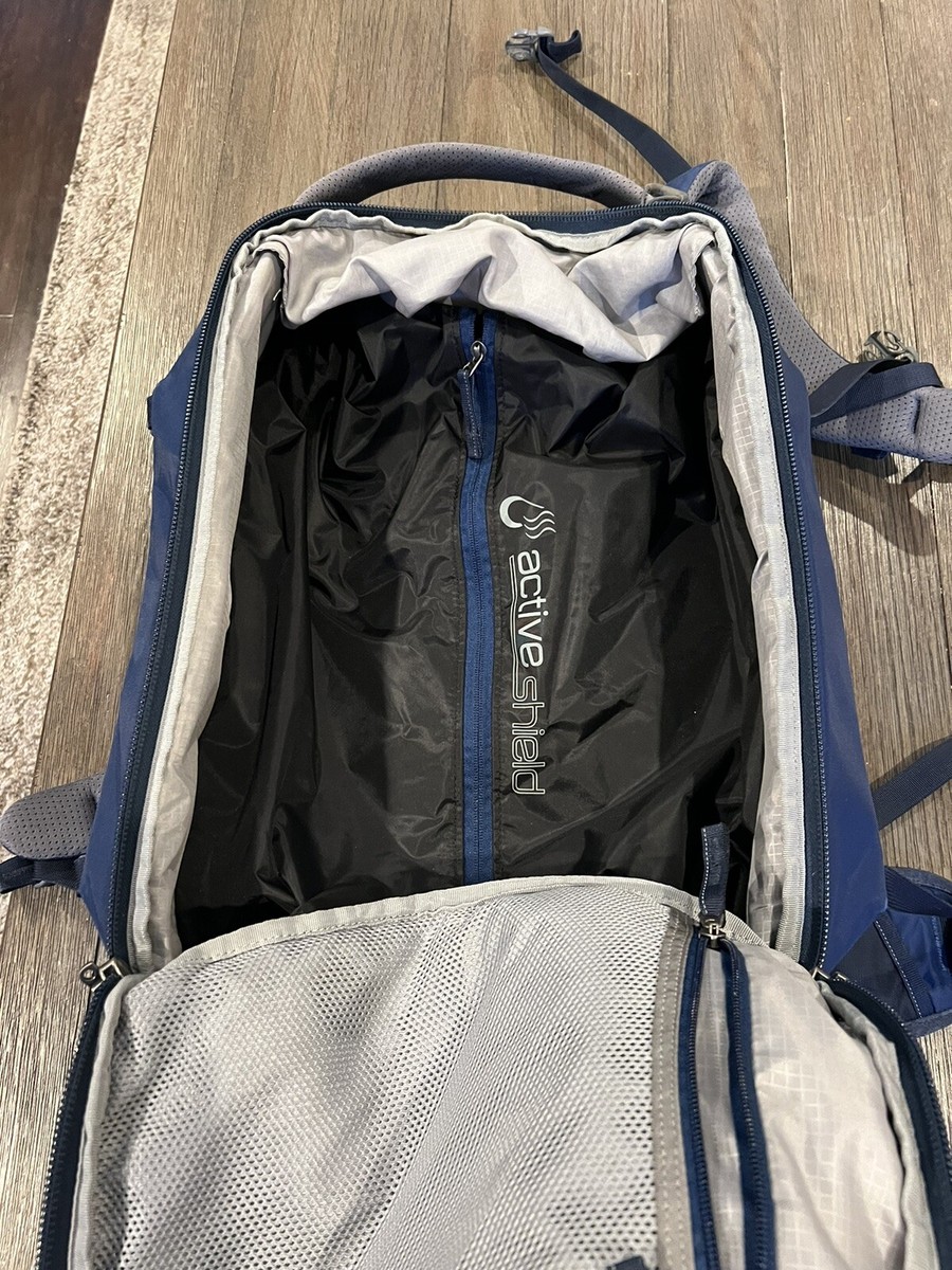 Mens Gregory Blue Hiking Backpack With Active Shield | eBay