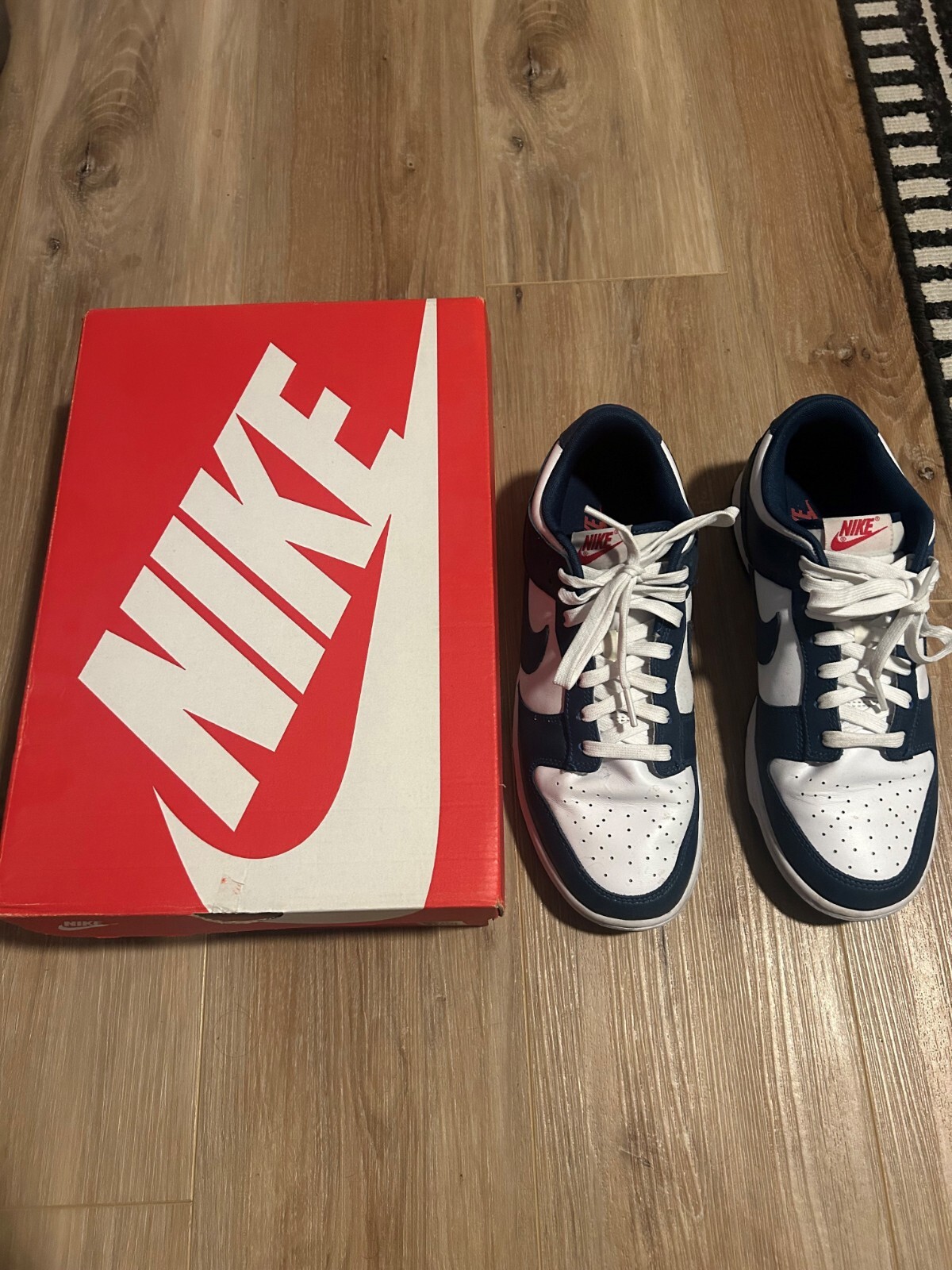 Size 10 - Nike Dunk Low Retro Valerian Blue  (Minimally Worn)