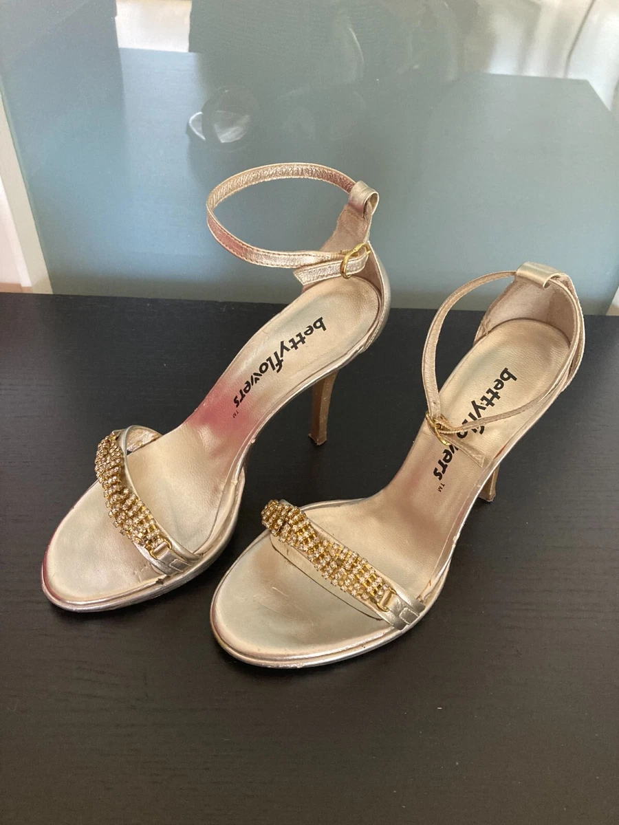 Sandali gioiello color best sale oro