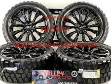 22 Chevy Ltz Rims Tires Denali 1500 Oem Spec Black 6 Spokes 22x9 Trailboss Ss