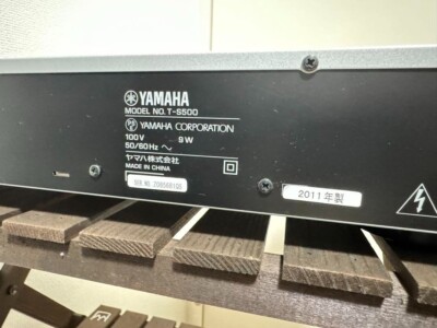 USED YAMAHA T-S500 Audio Tuner Silver AC100V | eBay