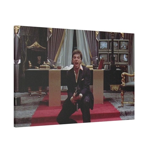 Scarface Little Friend Custom Canvas Wall Print - Picture 10 of 17
