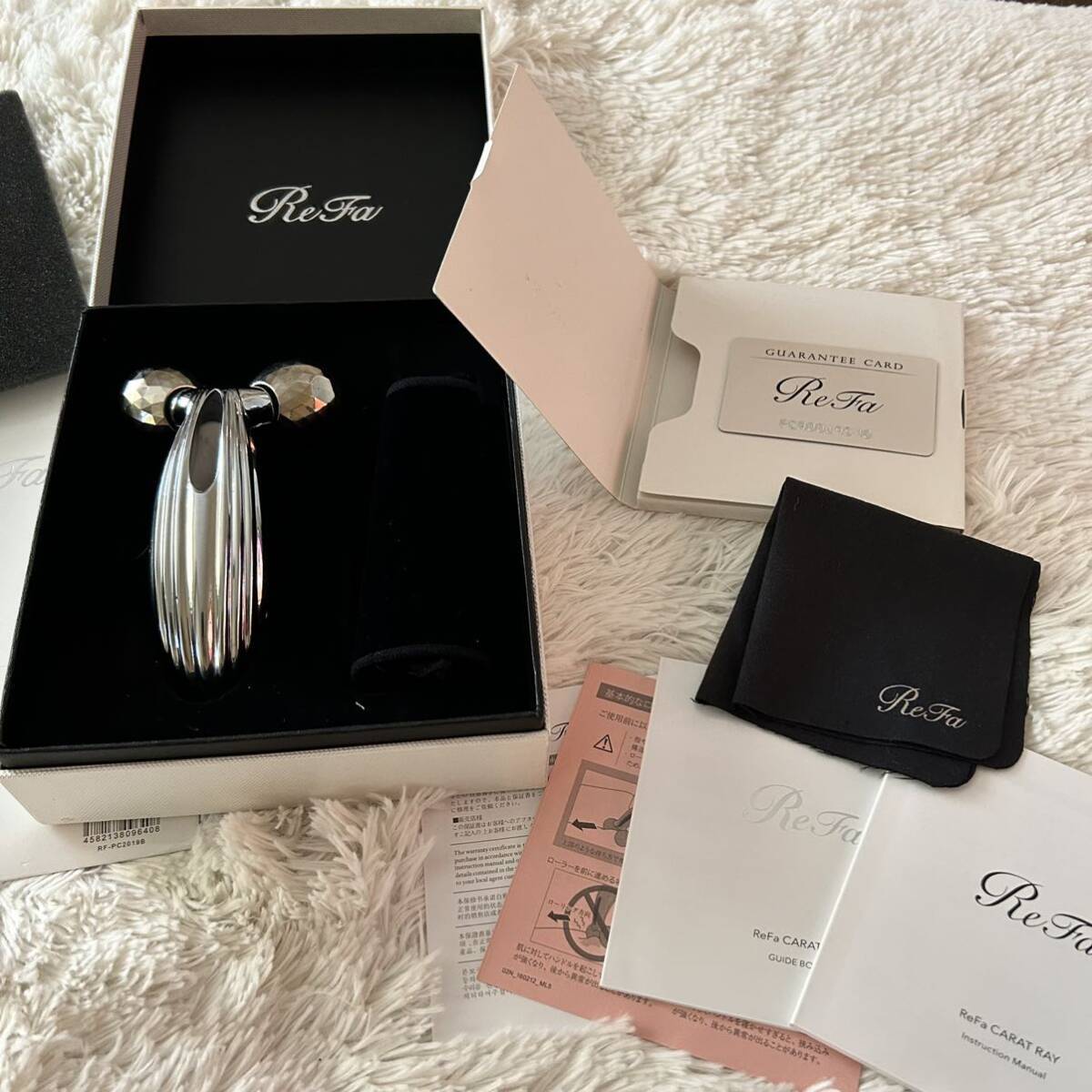 ReFa Carat Ray Facial Roller ReFa MTG RF-PC2019B SILVER | eBay