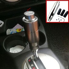 Universal Automatic Car Gear Stick Shift Knob Aluminum Shifter Lever With Button