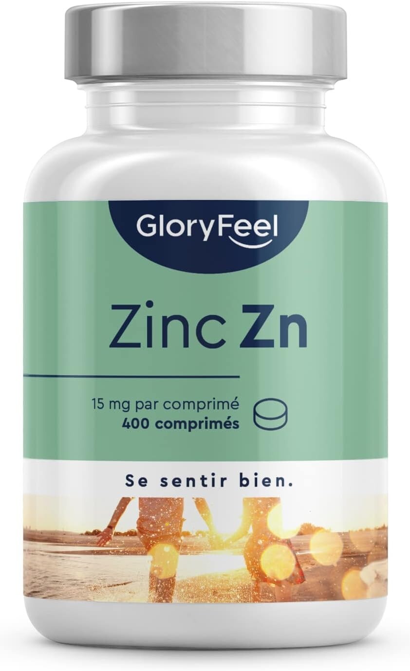 Zinc Beauté de la Peau Poudre Routine Matinale Vitalité 400G