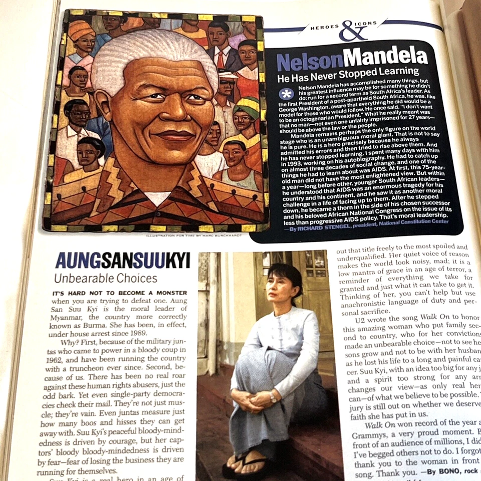 Time Magazine April 26 2004 Time 100 Special Issue Influential People - Image 4 of 4