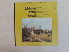 LP Tchaikovsky Serenade in C for String Arensky Barbirilli Angel S 36269 