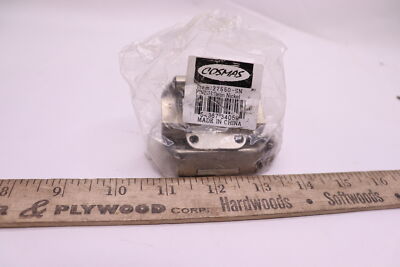Cosmas Cabinet Hinges Satin Nickel 1/2'' 27550-SN