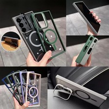 For Samsung Galaxy S25 Ultra S25 /S25Plus Kickstand Mag Safe Case Lens Protector