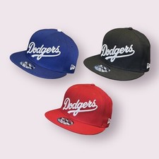 Los Angeles Dodgers MLB Script Logo Cap New Era 9FIFTY Adjustable Hat Snapback