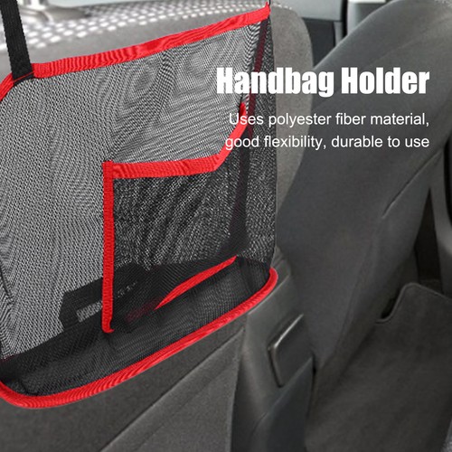 Handbag Holder Organizer Polyester Fiber Car Interior Back Storage Net
