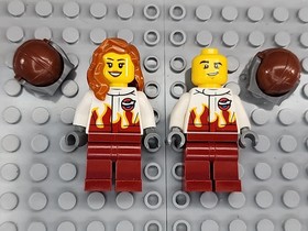 Lego Minifigures Lot City Airport Air Show Racers Stunt Pilots Crew 60103