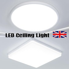 LED Ceiling Light Bathroom Kitchen Living Room Wall Lamp Panel Down Light 16-48W