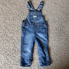 Oshkosh B'gosh Denim Bib Overall Size 18m