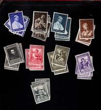 Vatican sc#383-6 x4 #387-91 x3 MNH #383-91 MLH (1964)