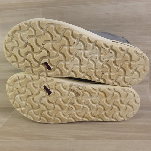 Birkenstock Bend Low Sneakers Size EUR 40 US 9 Gray Leather Footbed Lace Up - Bild 9 von 15
