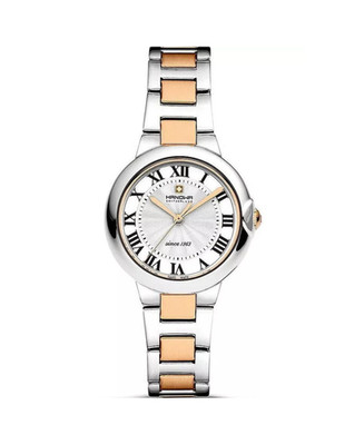 HANOWA Women Quartz Casual Watch Classic Dress White Dial Waterproof Round Fashi