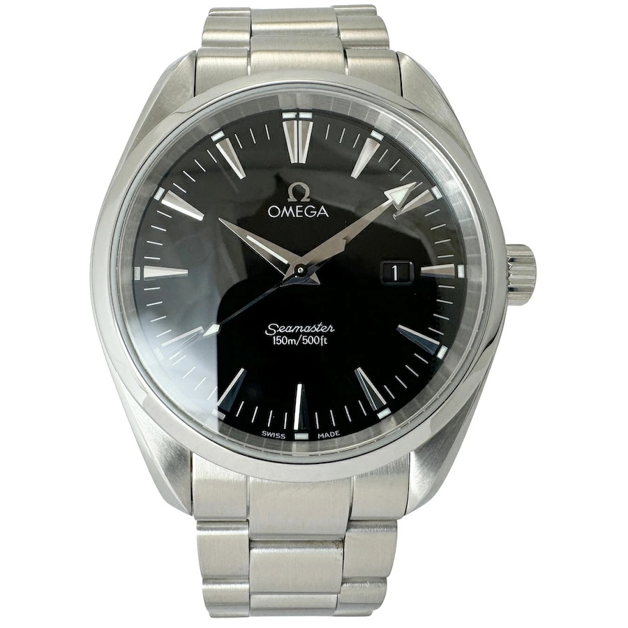 OMEGA Seamaster Aqua Terra 2517.50 Quartz Black Dial Large Size 2517.5 #004