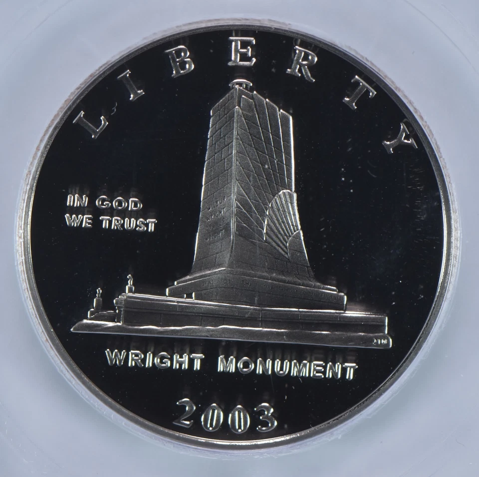 2003-P First Flight Commemorative Half Dollar PR70 DCAM ICG *1918 - Image 4 of 4