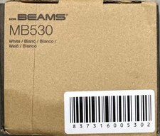 Beams MB530 Wireless LED Step Light – 35 Lumens Motion Sensor Indoor/Outdoor – W