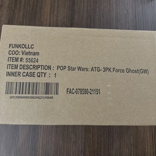 Funko POP Star Wars Force Ghost 3-Pack Anakin, Yoda, Obi-Wan Kenobi GITD Amazon