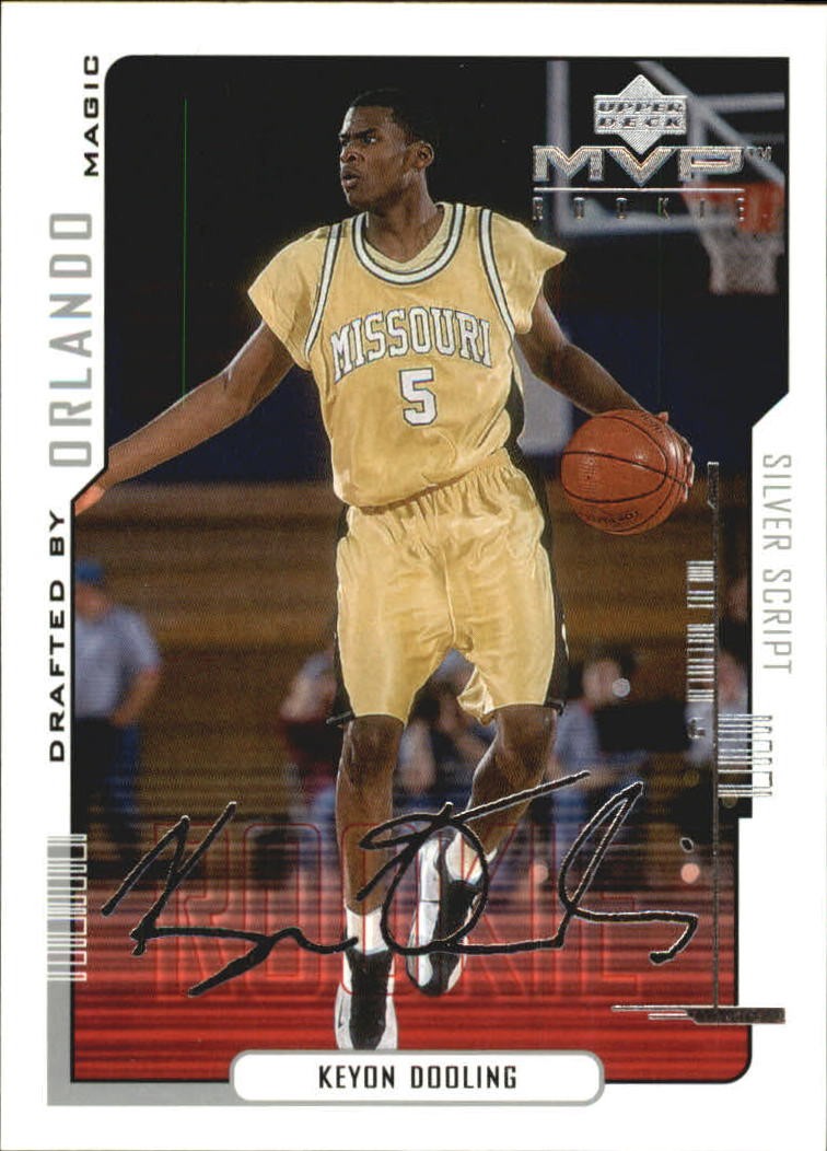 2000-01 Upper Deck MVP Silver Script #219 Keyon Dooling - BSK