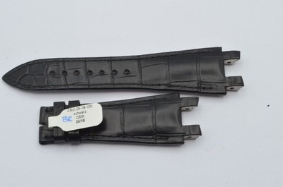 ULYSSE NARDIN LEDER ARMBAND 25MM FÜR DORNSCHLIESSE 18MM 25-18 SCHWARZ EXECUTIVES