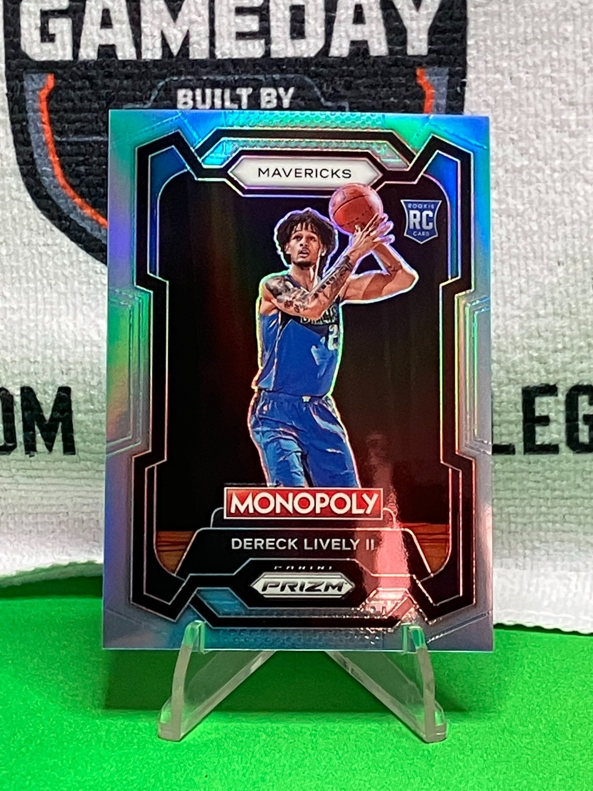 2023-24 Panini Prizm Monopoly - Dereck Lively II #24 - Light Blue Prizm /199