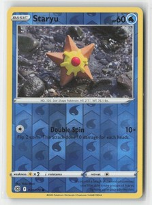 Staryu 030/172 Common Reverse Holo Brilliant Stars
