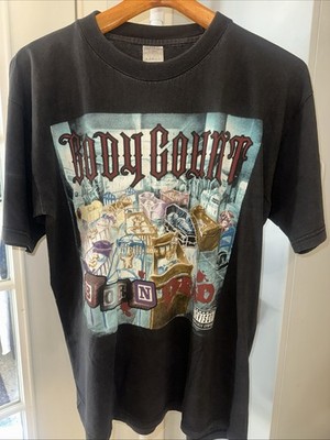 1994 Vintage Body Count - Born Dead - Euro - XL 23x28 Black