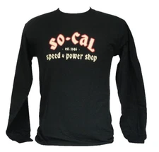 CLASSIC SPEED & POWER LONG SLEEVE T-SHIRTS FROM THE SO-CAL SPEED SHOP!