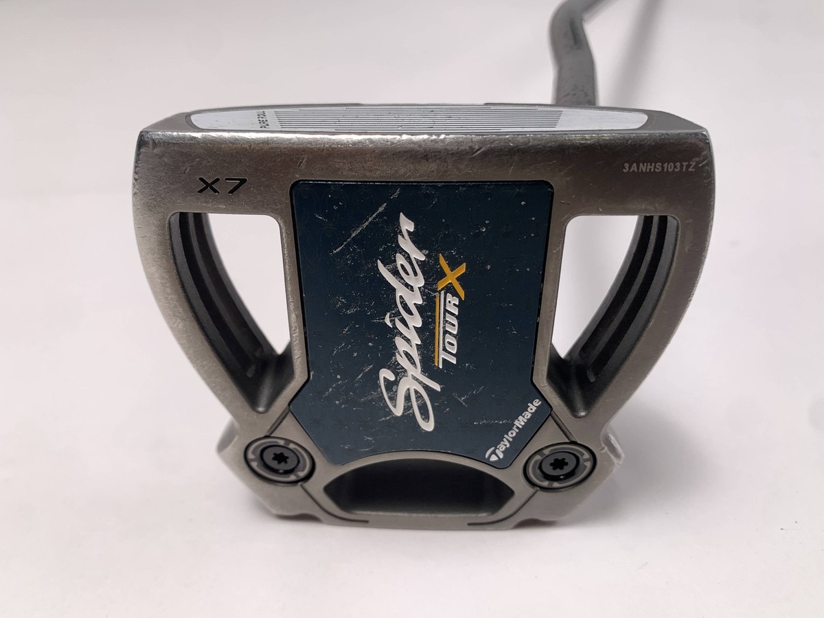 【中古】TaylorMade Spider X パター SuperStroke TaylorMade Spider Tour X Double Bend Putter 32