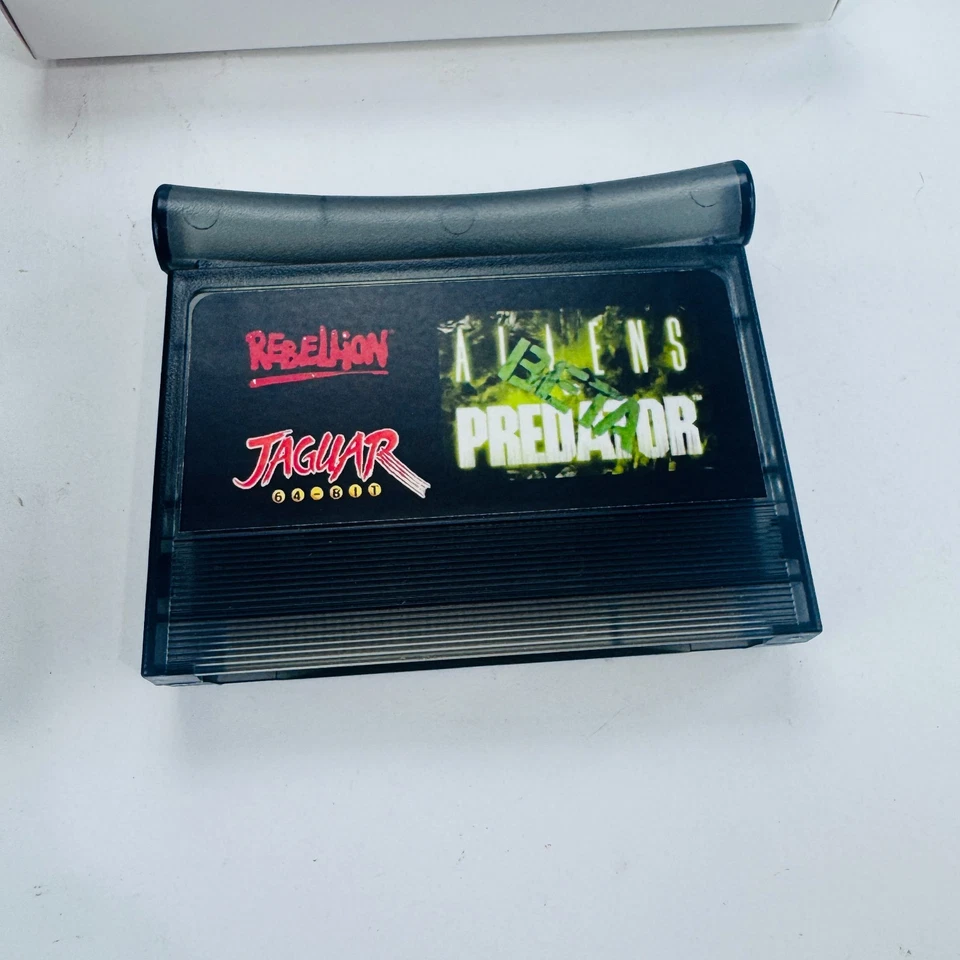 Aliens vs Predator BETA Prototype Cartridge & Box Atari Jaguar CIB RARE Alien - Image 2 of 4