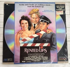 Rented Lips (Laserdisc) 2987 NEW SEALED Robert Downey & JR HTF OOP - Read - H2