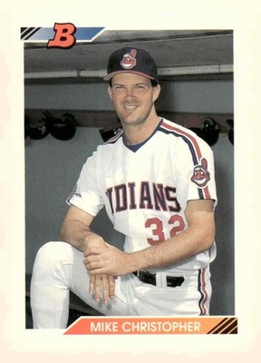 1992 Bowman #374 Mike Christopher